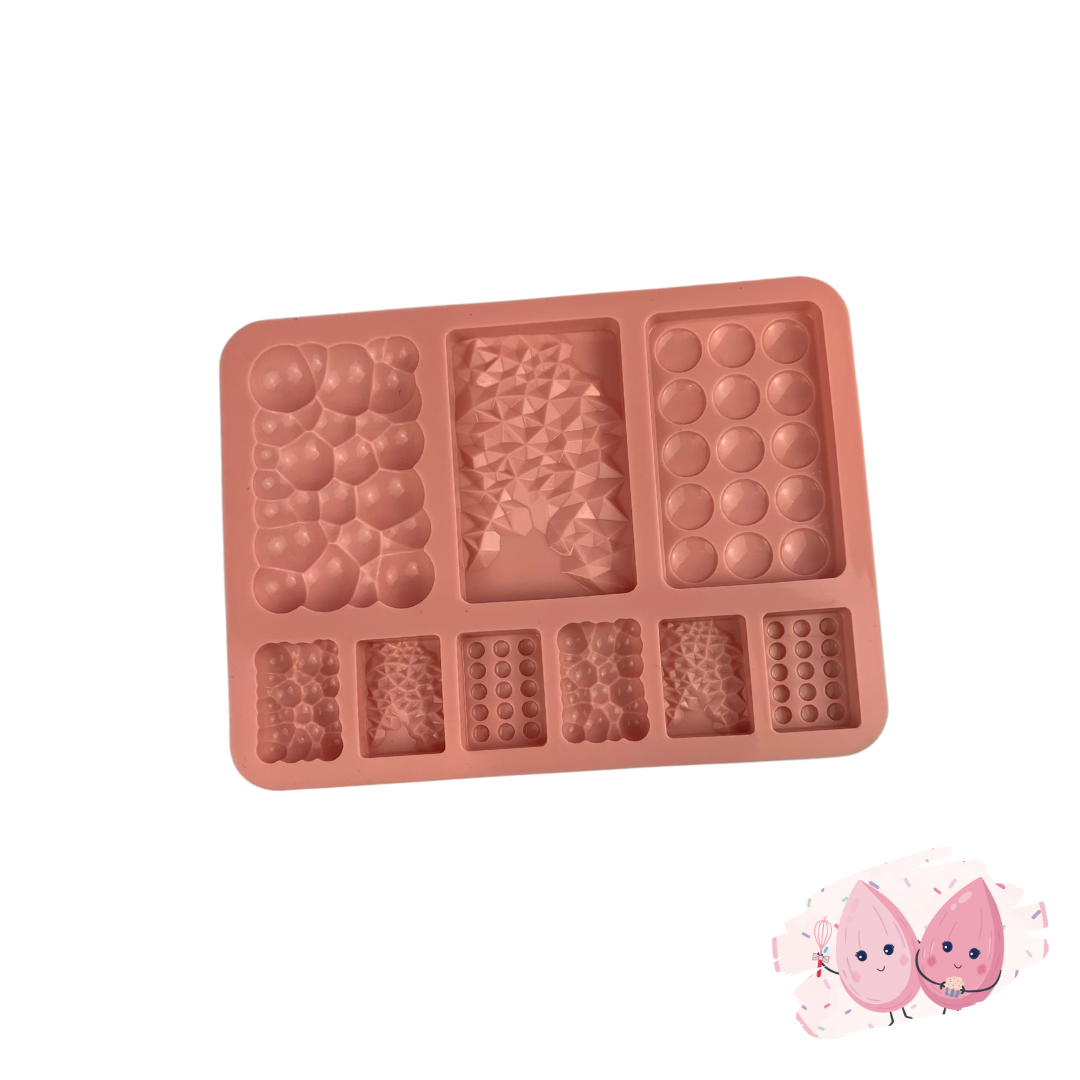 CHOCOLATE BAR MOLD COMBO 1
