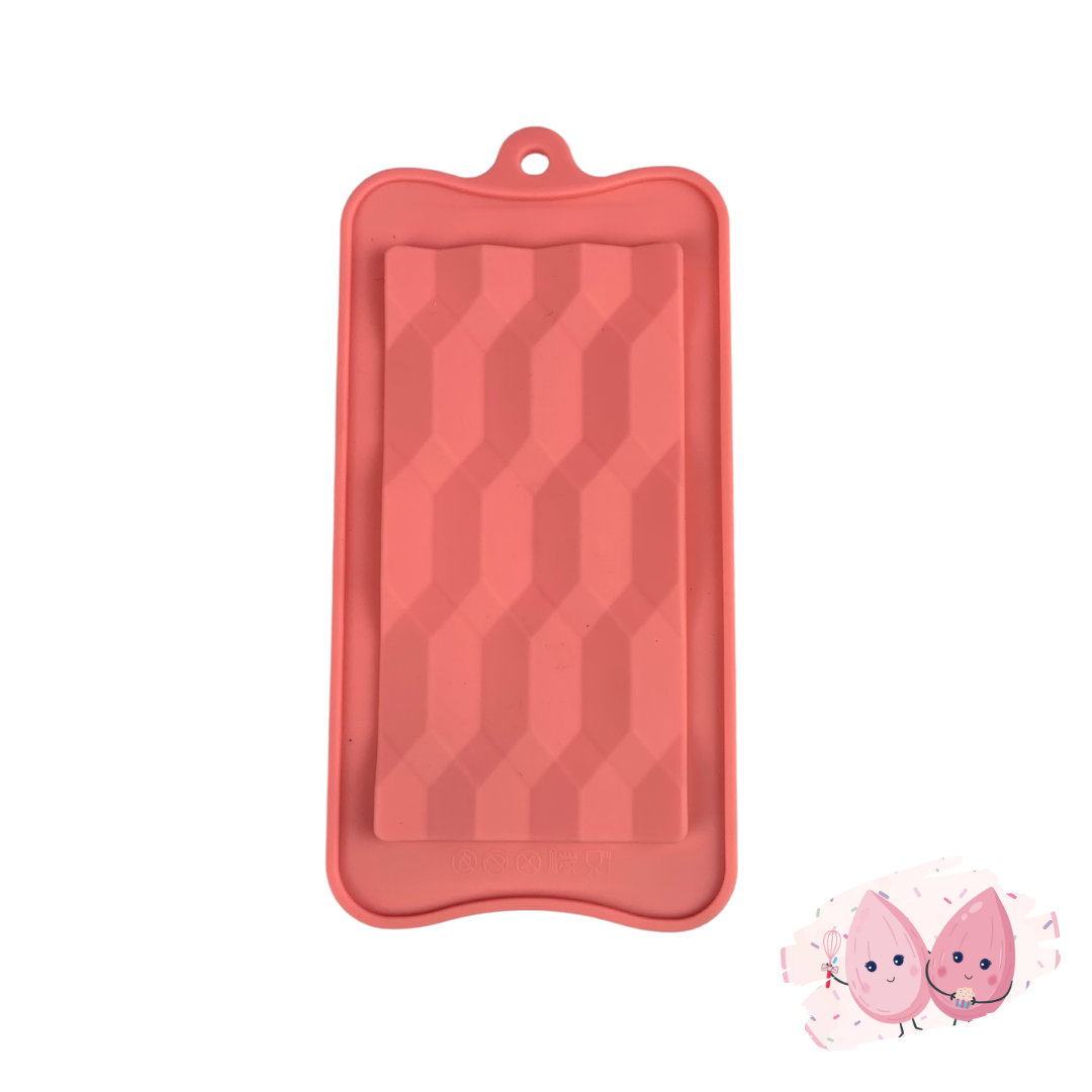 LONG TILED CHOCOLATE BAR MOLD
