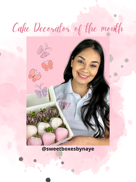 Nayeli: Cake Decorator of the month