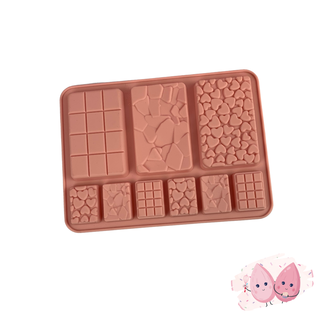 CHOCOLATE BAR MOLD COMBO 2