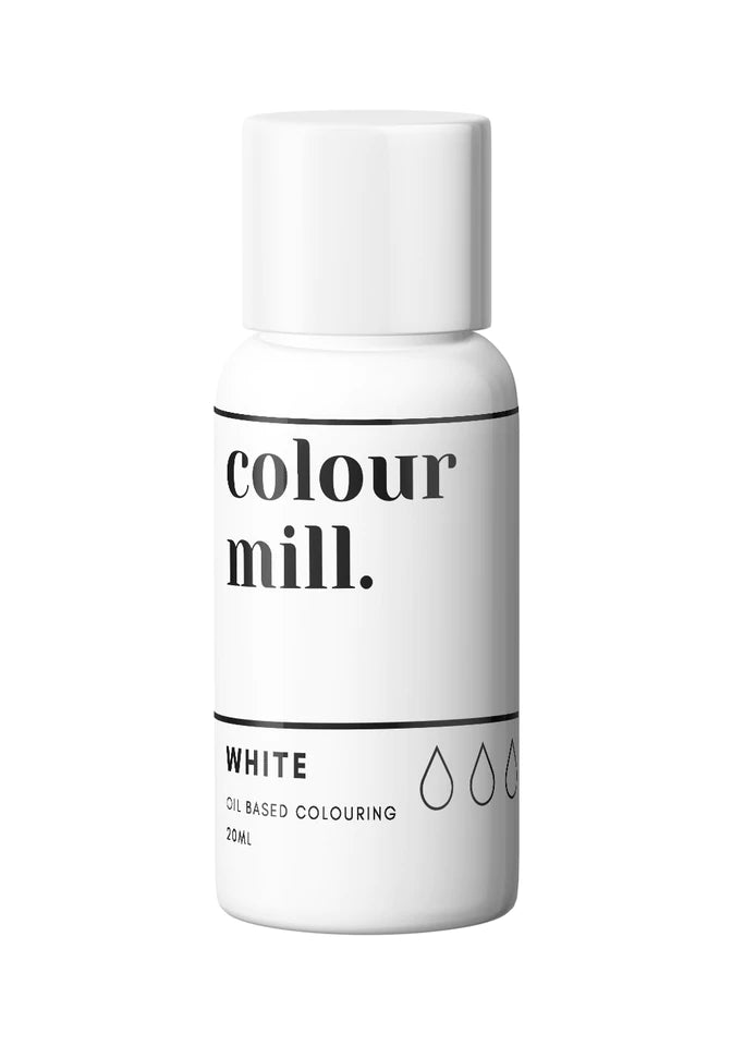 Oil Based Colouring 20ml White