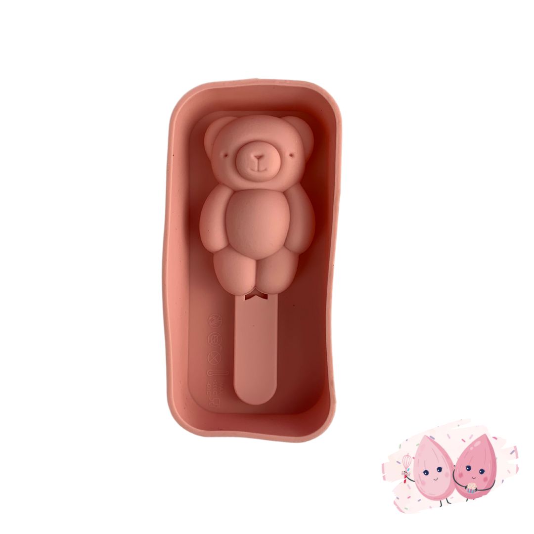 PINK BEAR CAKESICLE MOLD