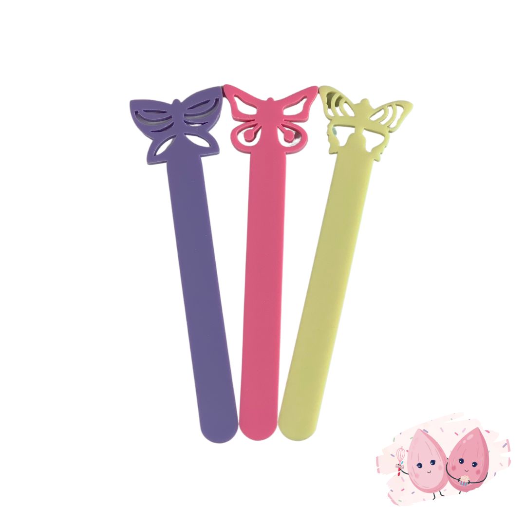 BUTTERFLIES CAKESICLES STICKS - PACK OF 3
