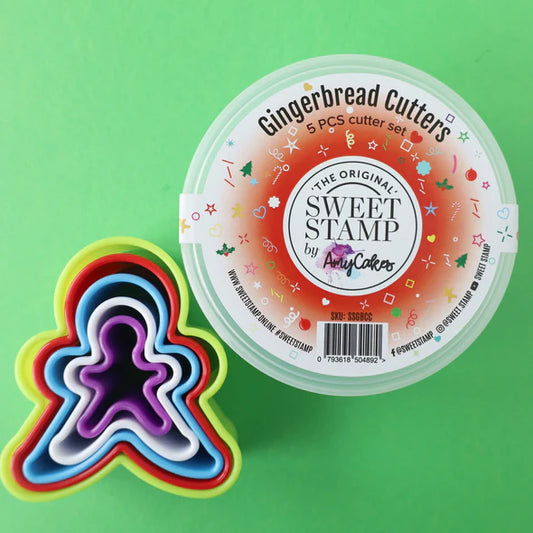 SweetStamp Cutters Set 5pcs - Gingerbread man