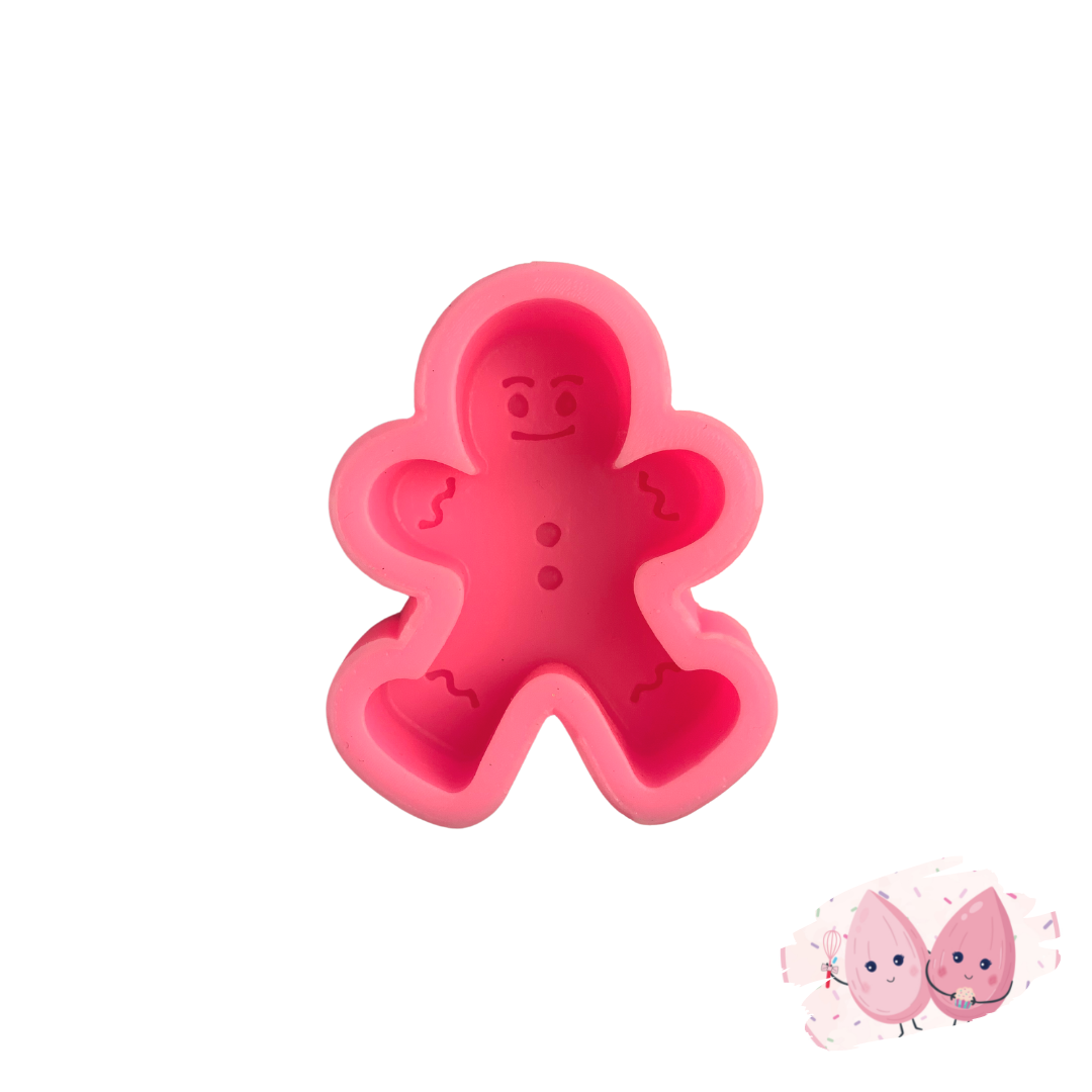 GINGERBREAD MAN SILICONE MOLD