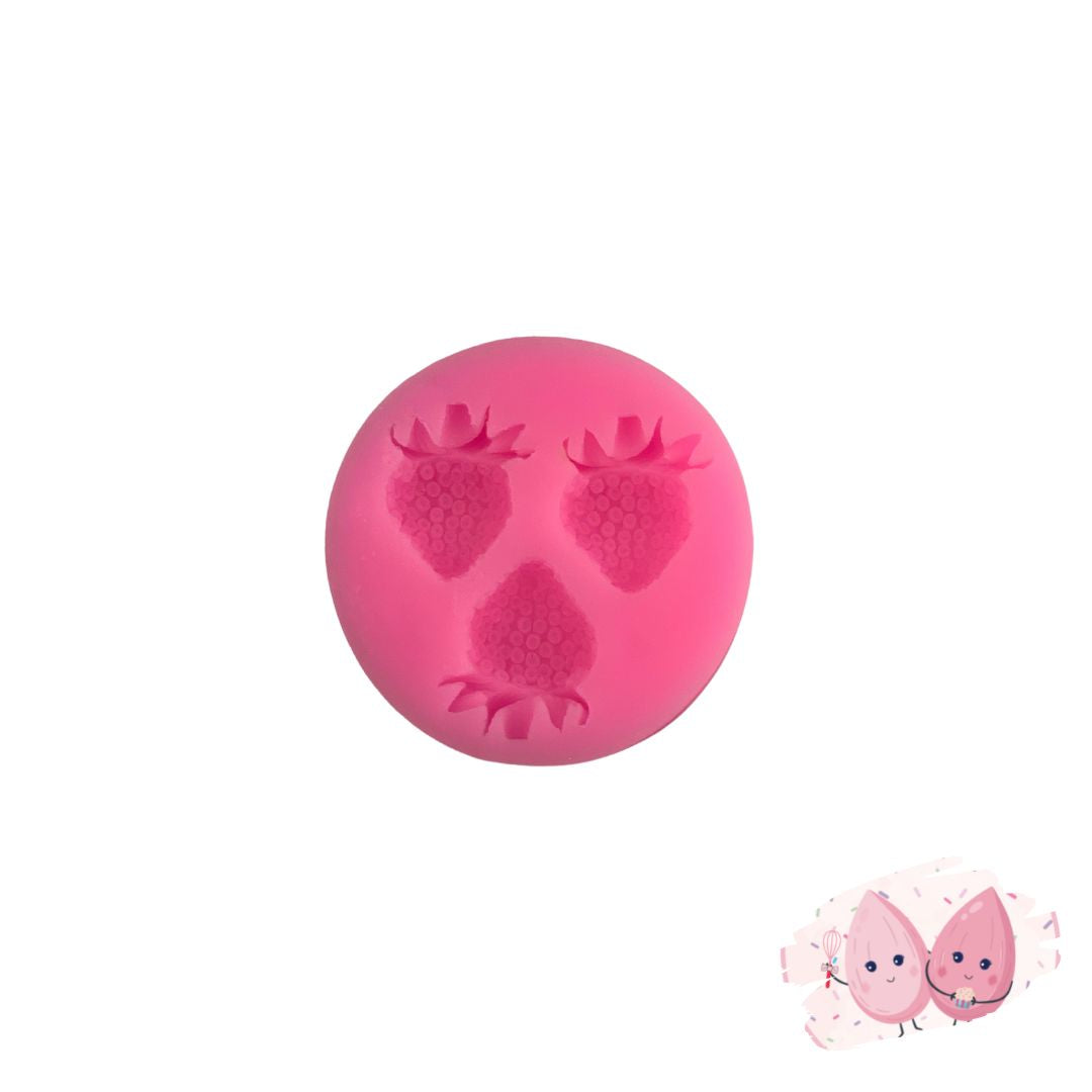 Mini Strawberry Silicone Mold