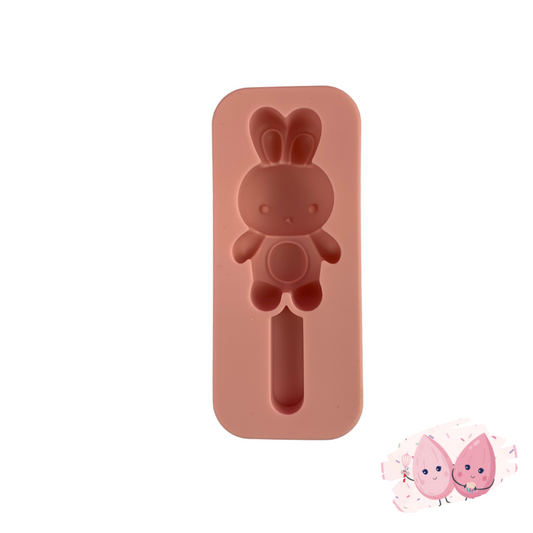 PINK BUNNY CAKESICLE MOLD