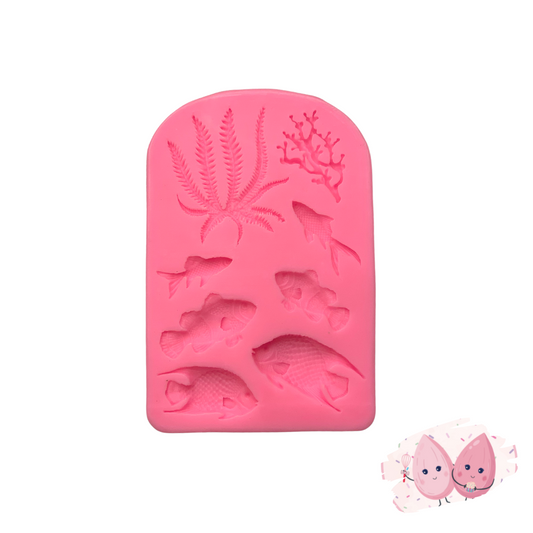 Tropical Fishes Silicone Mold